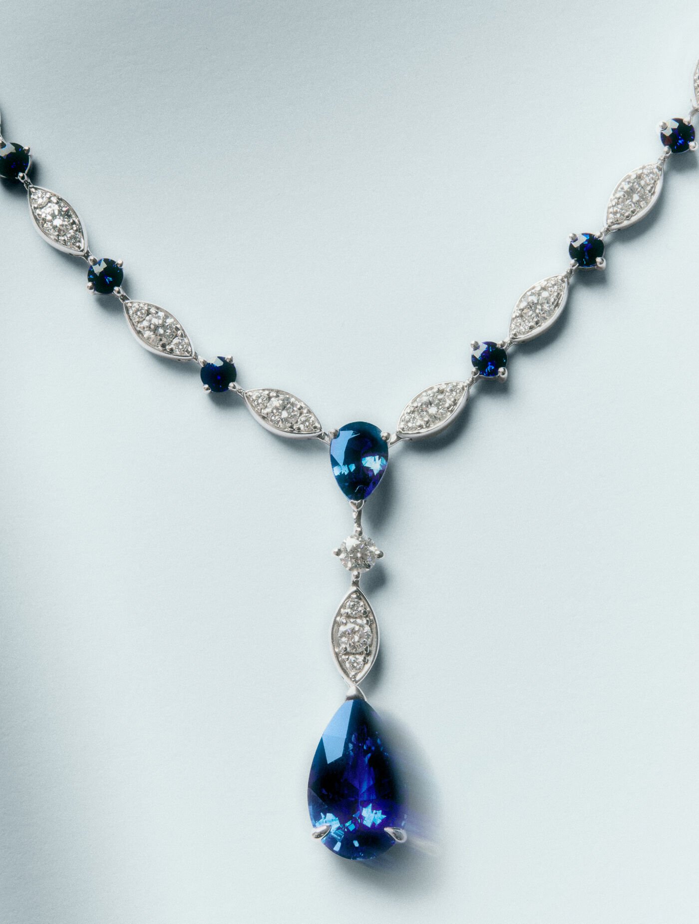 Collar de Zafiros y diamantes | Joyería Suarez