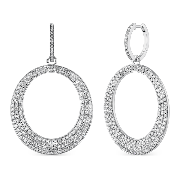 Tacones Lejanos earrings 2,84 carats, PE21058-OBD