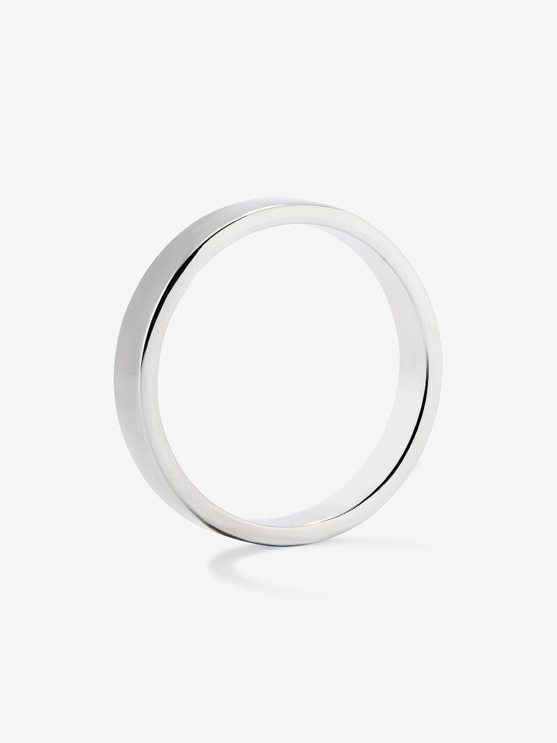 18K White Gold Wedding Alliance of 3.15mm image number 4