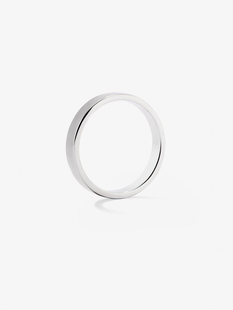 18K White Gold Wedding Alliance of 3.15mm image number 4