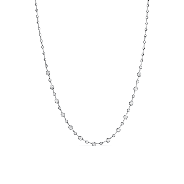White gold necklace, CO16004-OBD