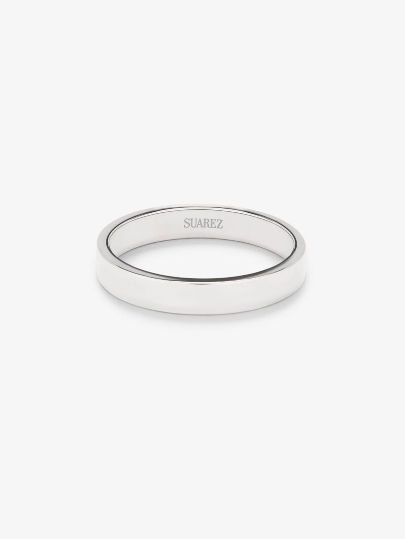 3.15mm platinum wedding alliance image number 2