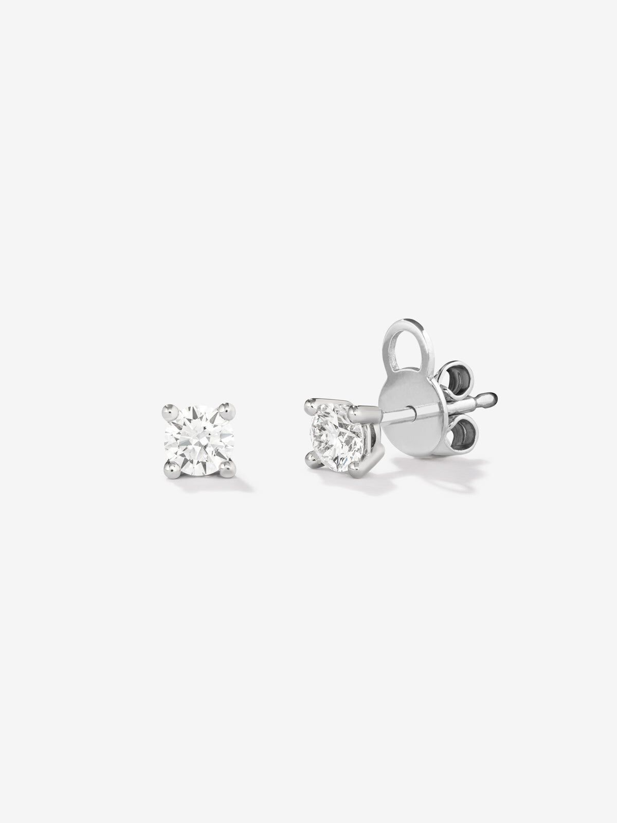 Solitary shop stones earrings