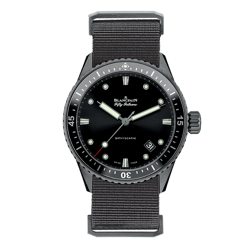 BLANCPAIN FIFTY FATHOMS BATHYSCAPHE 43 MM 5000-0130-NABA, 50000130NABA_V