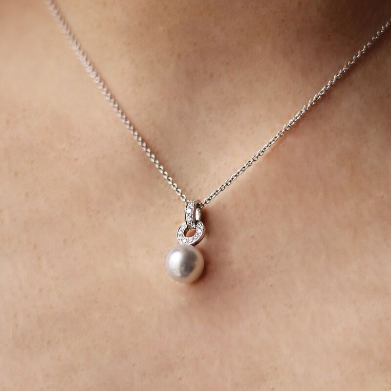 Pearls pendant, PT10012-BBPA_V