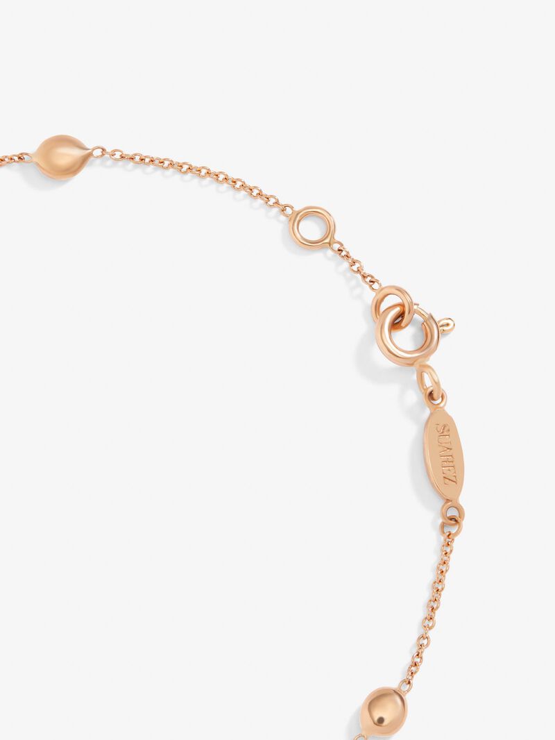 18K rose gold bracelet image number 4