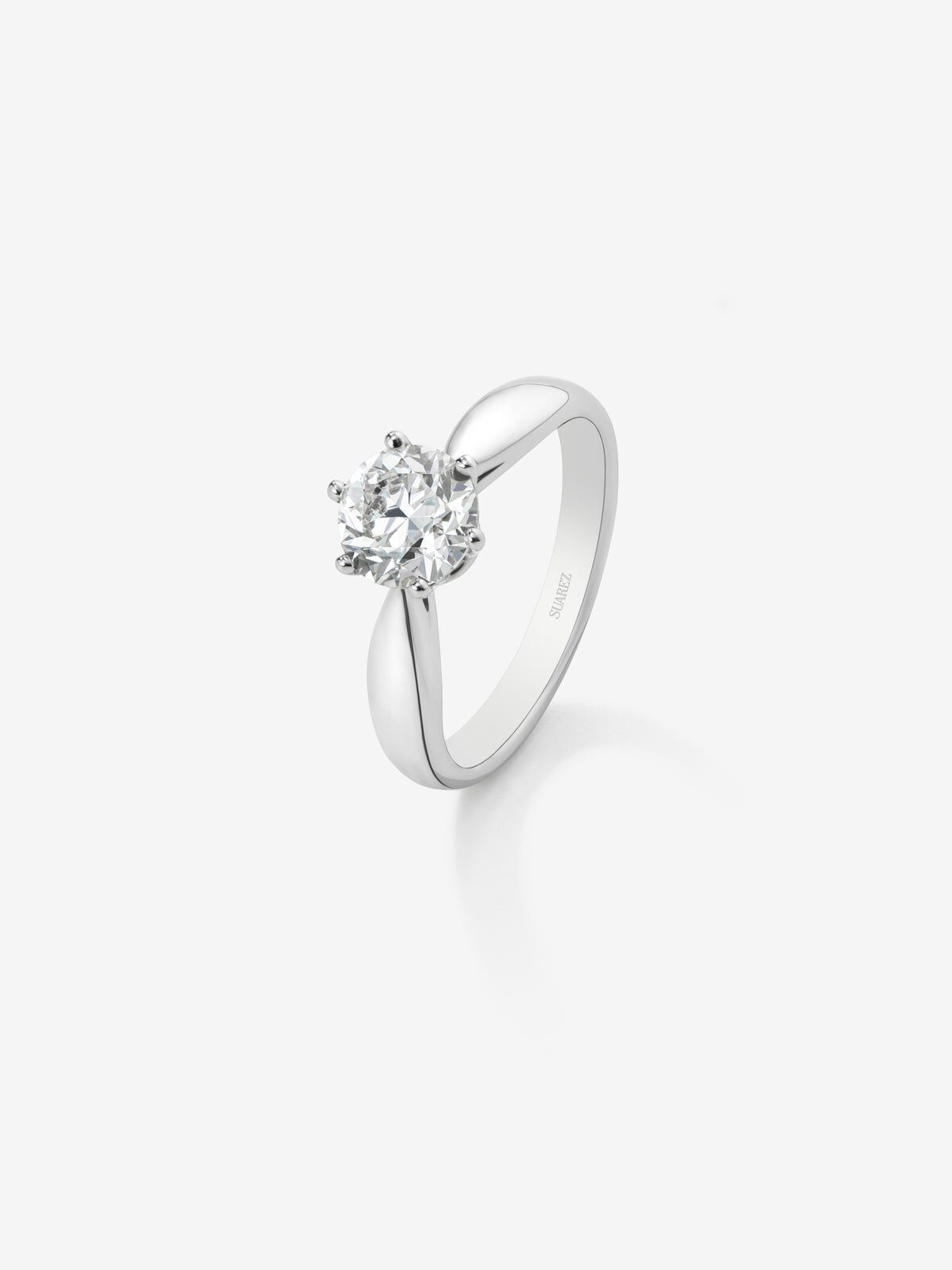 Anillo store solitario suarez