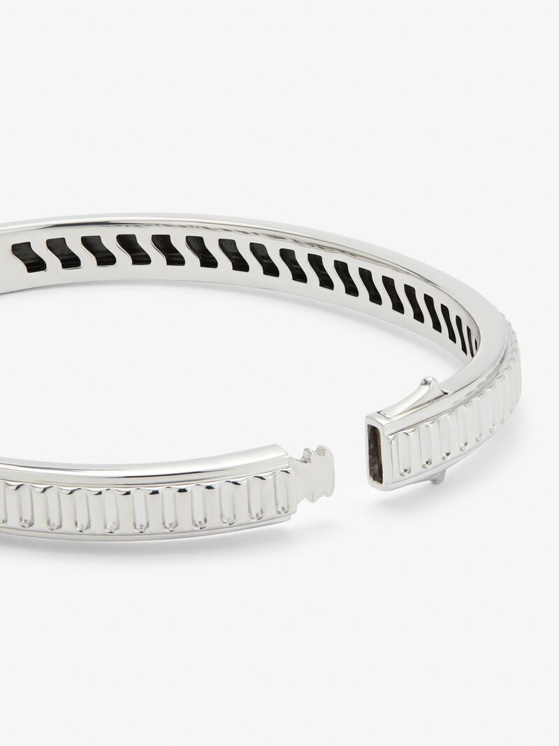 Rigid 925 silver bracelet image number 4