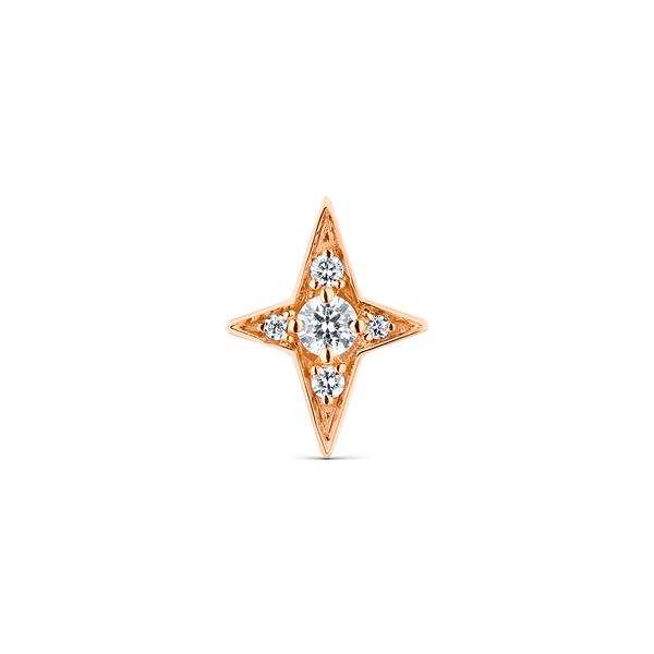 Pendiente Orion Oro rosa diamantes 0,07 quilates, PE21043-ORD_V