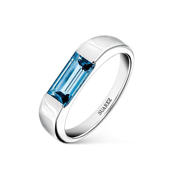 Blue Berlin ring, SO19095-AGTPLN_V
