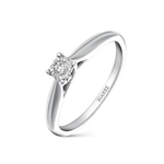 White gold ring, SO16034-OBD_V