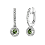 Big Three earrings 0,27 carats green emeralds, PE7169-00E35MM_V