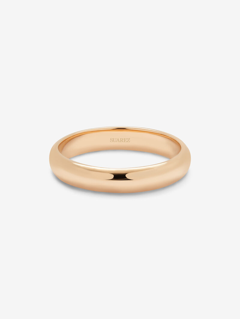 18kt rose gold wedding alliance image number 1