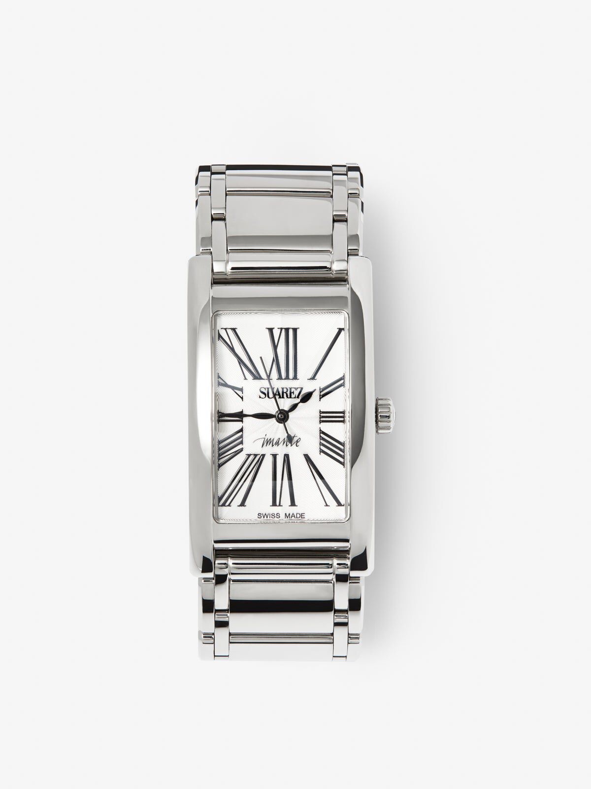 Stainless steel watch with sapphire crystal and quartz movement Suarez