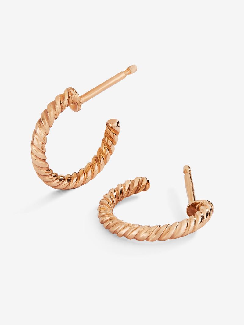 18K rose gold torsadé image number 2