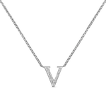 White gold pendant, PT17002-OBDV_V