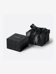 Pendientes de aro pequeño de oro blanco de 18kt con diamantes de 0,40cts, PE5179-OBD2,1