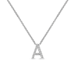 White gold pendant, PT17002-OBDA_V