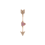 Romeo and Juliet earrings, PE17114-ORDZR_V