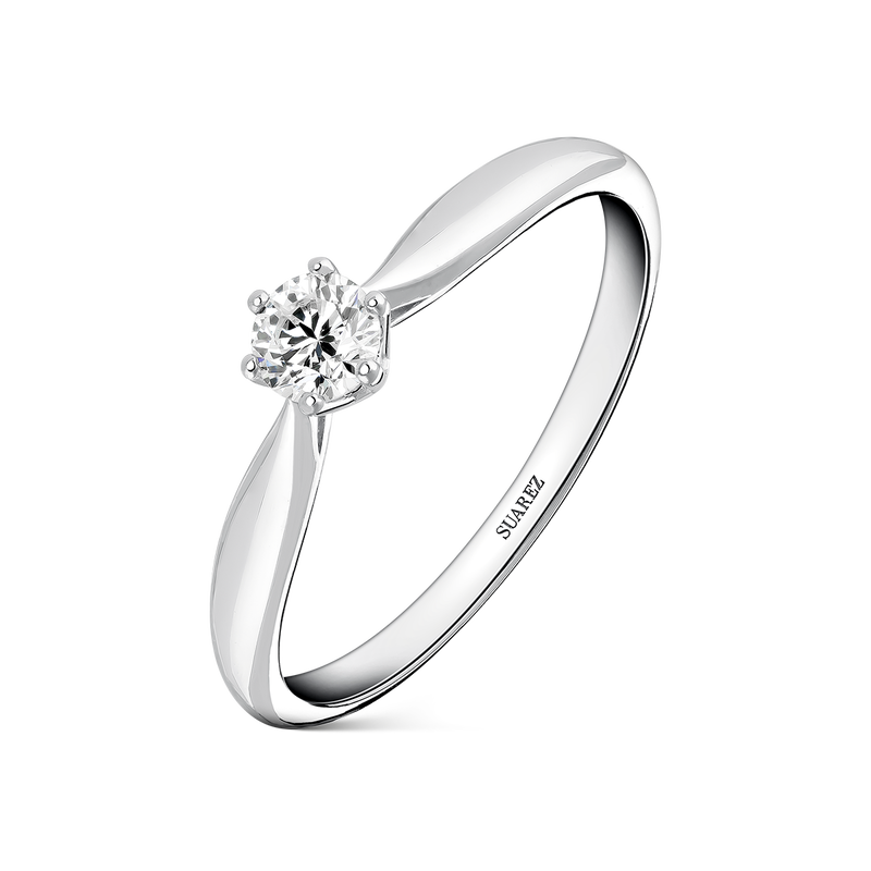 Engagement ring 0,25 carats, SL3006-IGD025/FVVS2_V