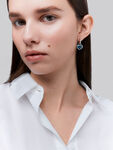 Blue Berlin earrings 7,29 carats London topazes, PE21029-AGTPLN_V
