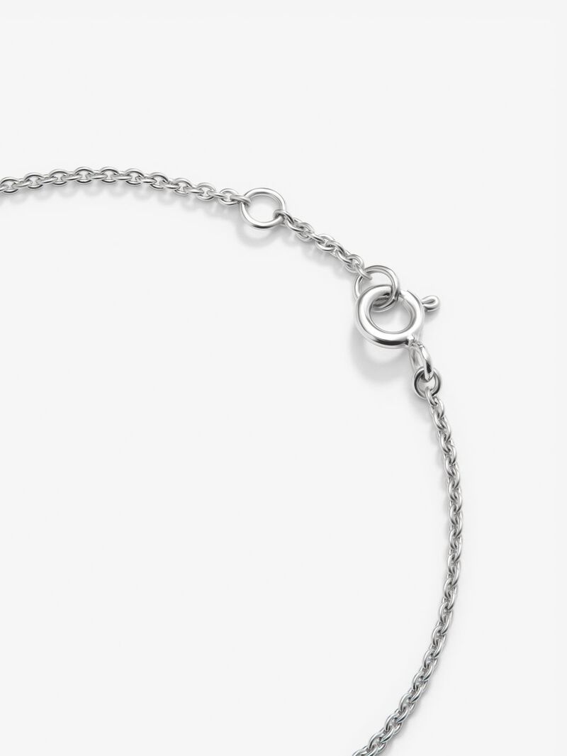 18K White Gold Orla Bracelet with Rubi and Diamond image number 4