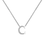 White gold pendant, PT17002-OBDC_V