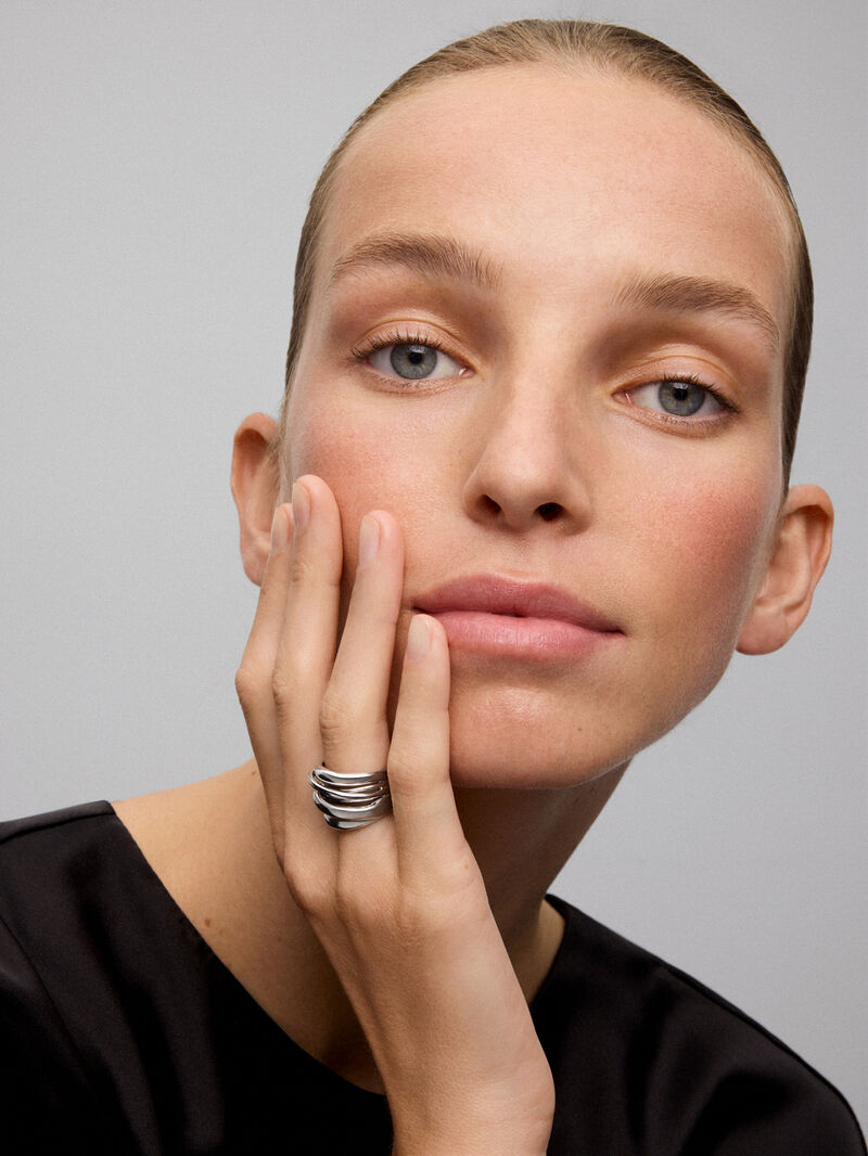 925 silver multi-arm ring image number 1