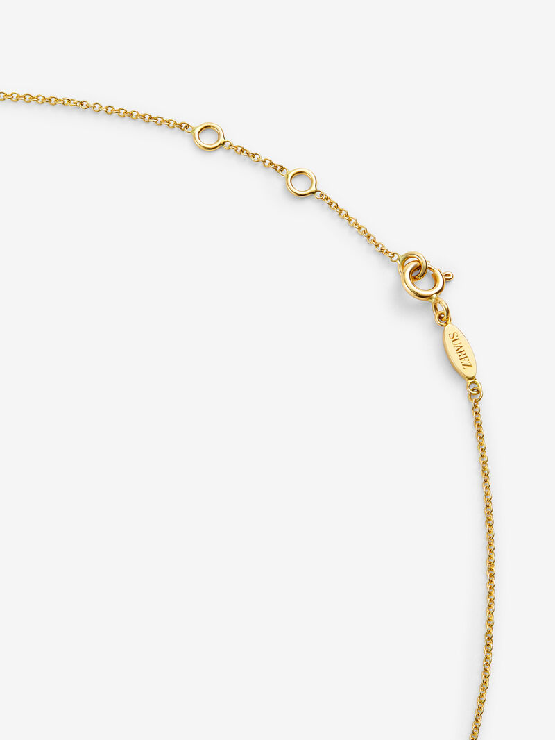 18K yellow gold necklace image number 2