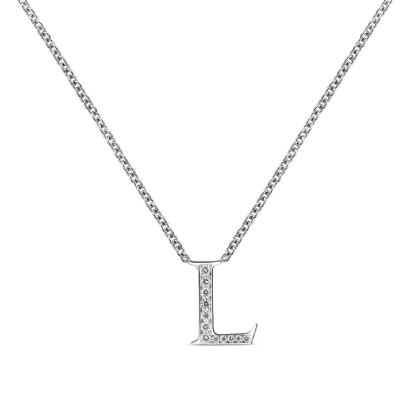White gold pendant, PT17002-OBDL_V