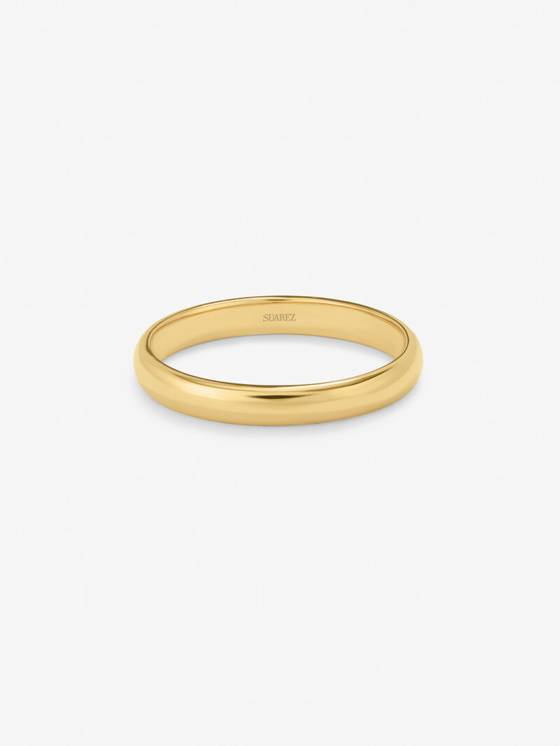 18K Yellow Gold Wedding Band of 2.30mm image number 2
