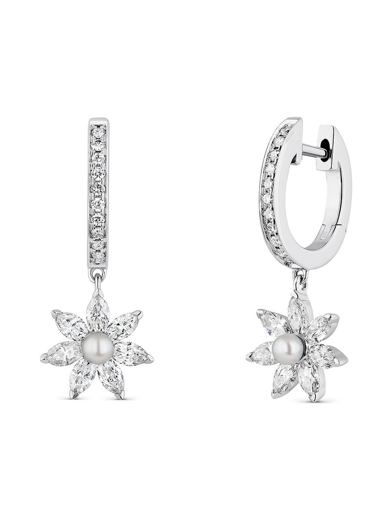 Pendientes de oro blanco d marq 0,61ct p akoya 2,5x2 d 0,1ct new_bern image number 0