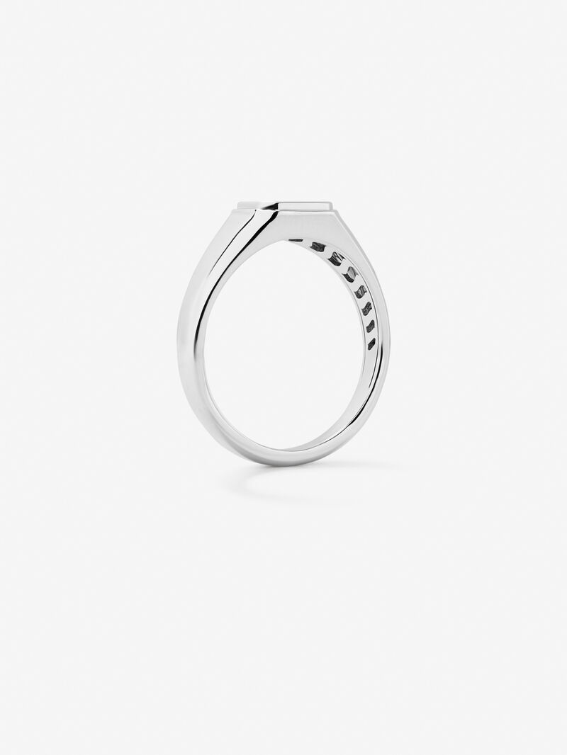 Small 925 silver signet ring image number 4
