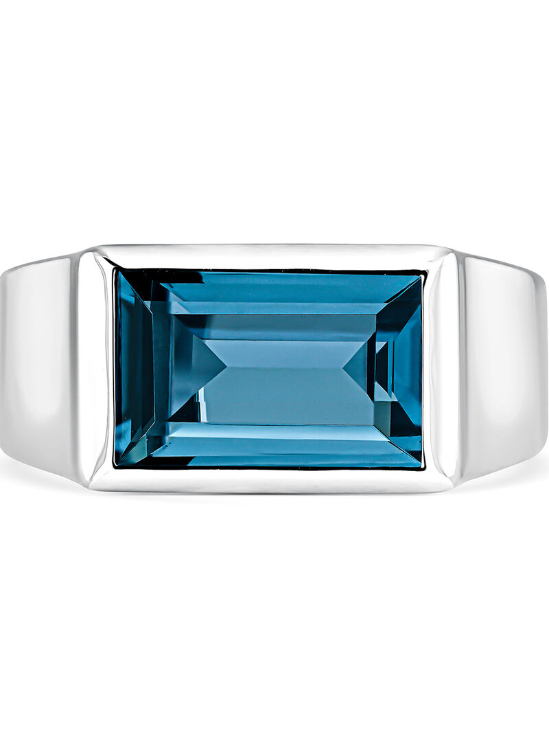 Sortija plata tp london bg 11x7 3,2ct blue_berlin image number 1