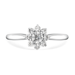 Engagement ring, SL15001-IGD020/EVVS2_V