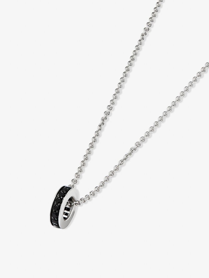 Silver 925 pendant chain with spinel wheel image number 2