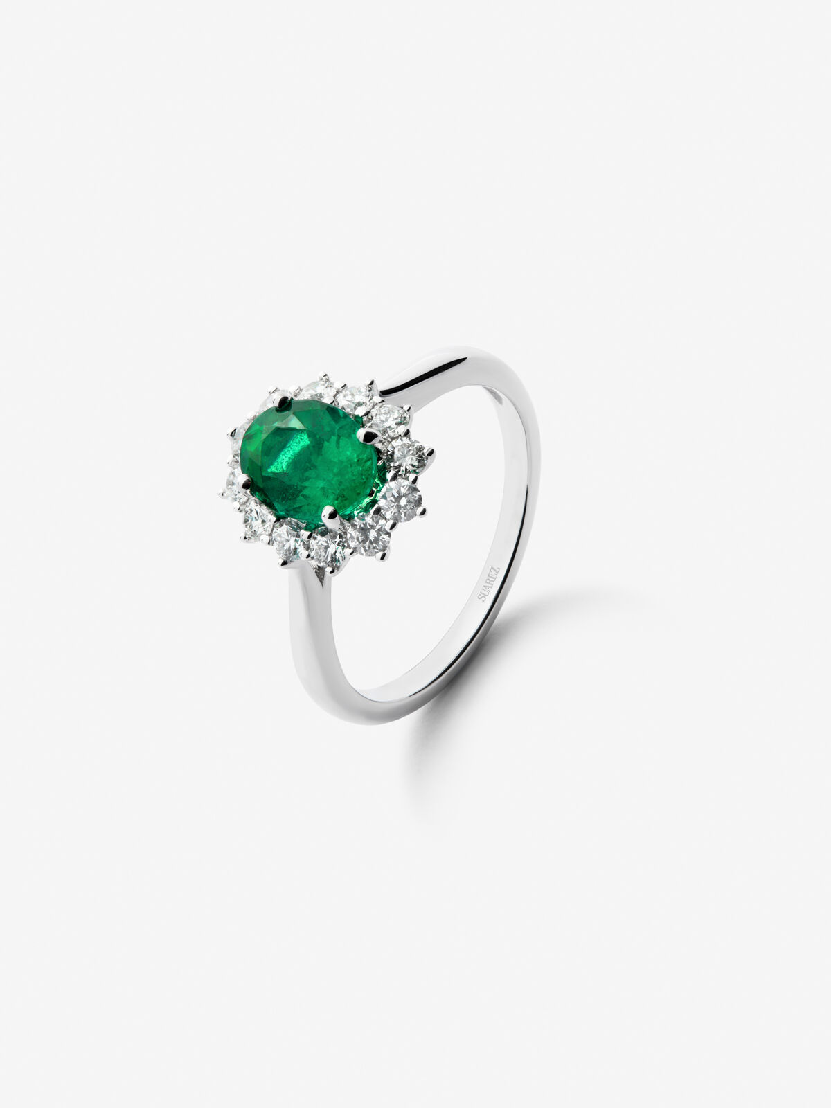 Anillo esmeralda suarez outlet