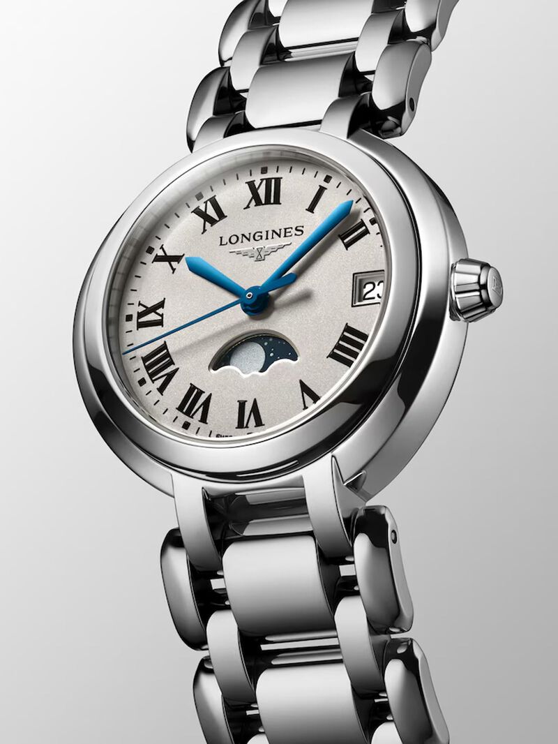 Longines Primaluna stainless steel watch with sapphire crystal and automatic movement image number 5