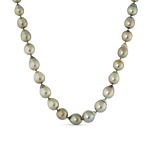 Collar de perlas tahití y cierre oculto de oro blanco de 18kt, THBARC/22A002_V