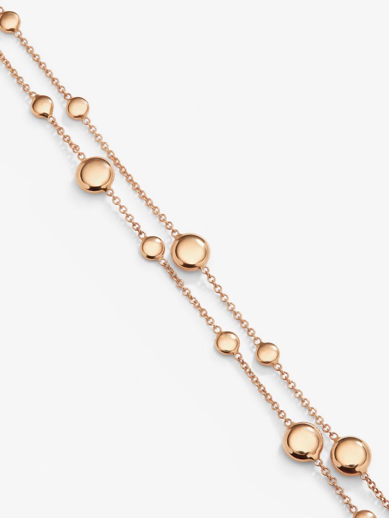 18K rose gold bracelet image number 2