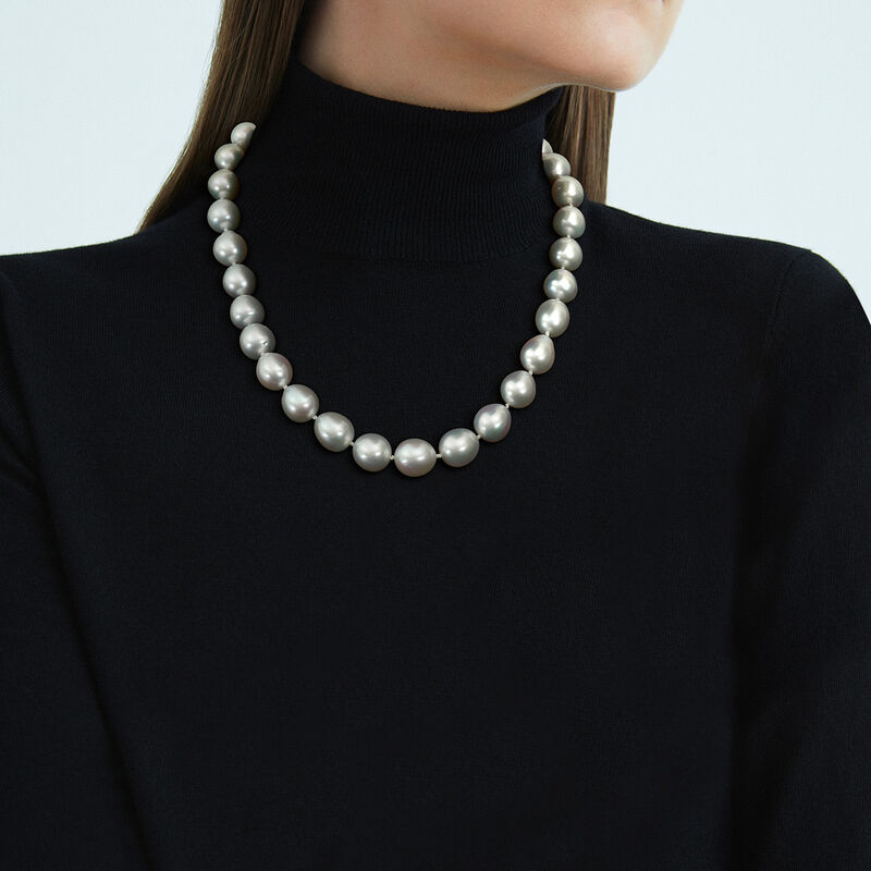 Australian Pearls necklace white gold, AUBOTC/22A002_V