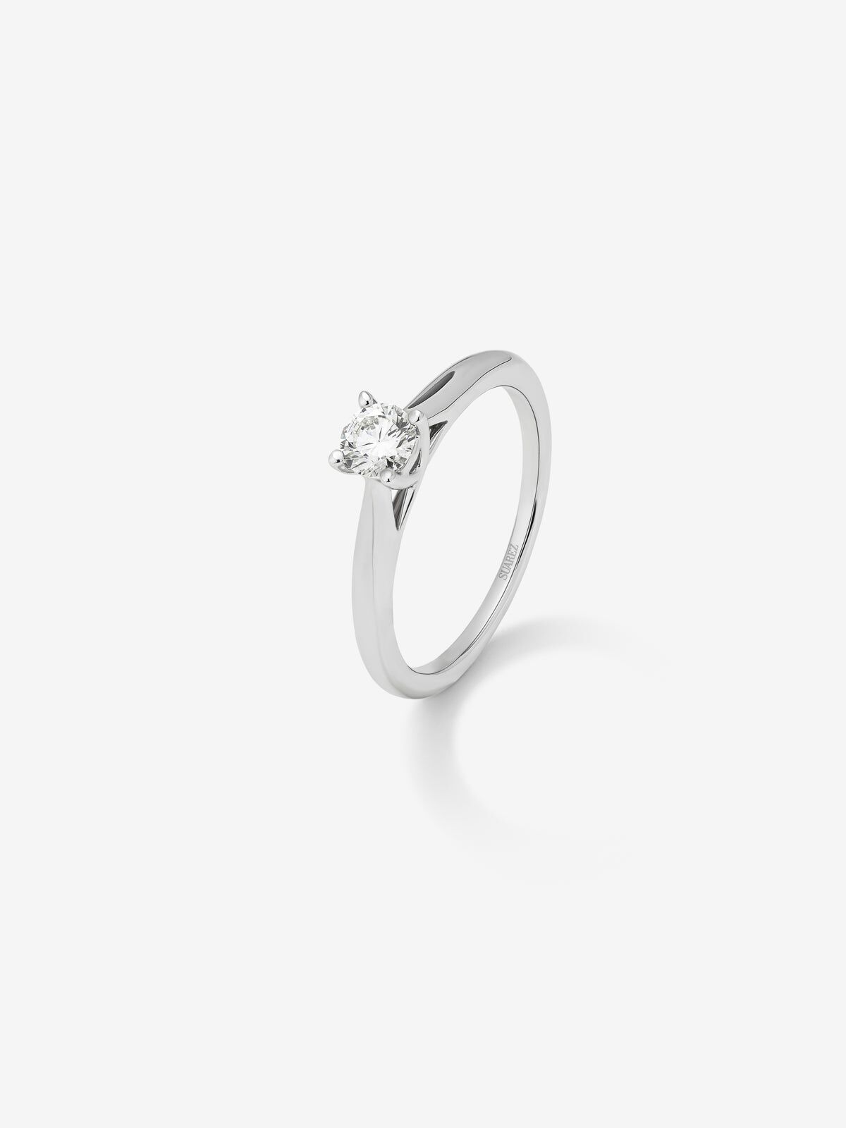 Tiffany  Co TIFFANY Y COMPAÑIA Anillo de compromiso con diamante solitario  en platino H VS1 088 por cierto Plata Metálico Metal ref926651  Joli  Closet