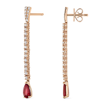 Tacones Lejanos earrings 1,20 carats rubies, PE21064-ORDRU_V