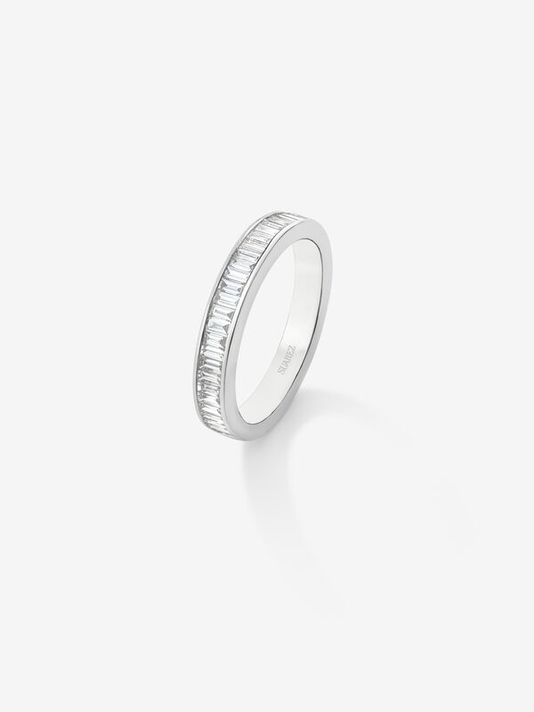 Anillo de Compromiso de Oro blanco con diamante, AL9100-00DR_V