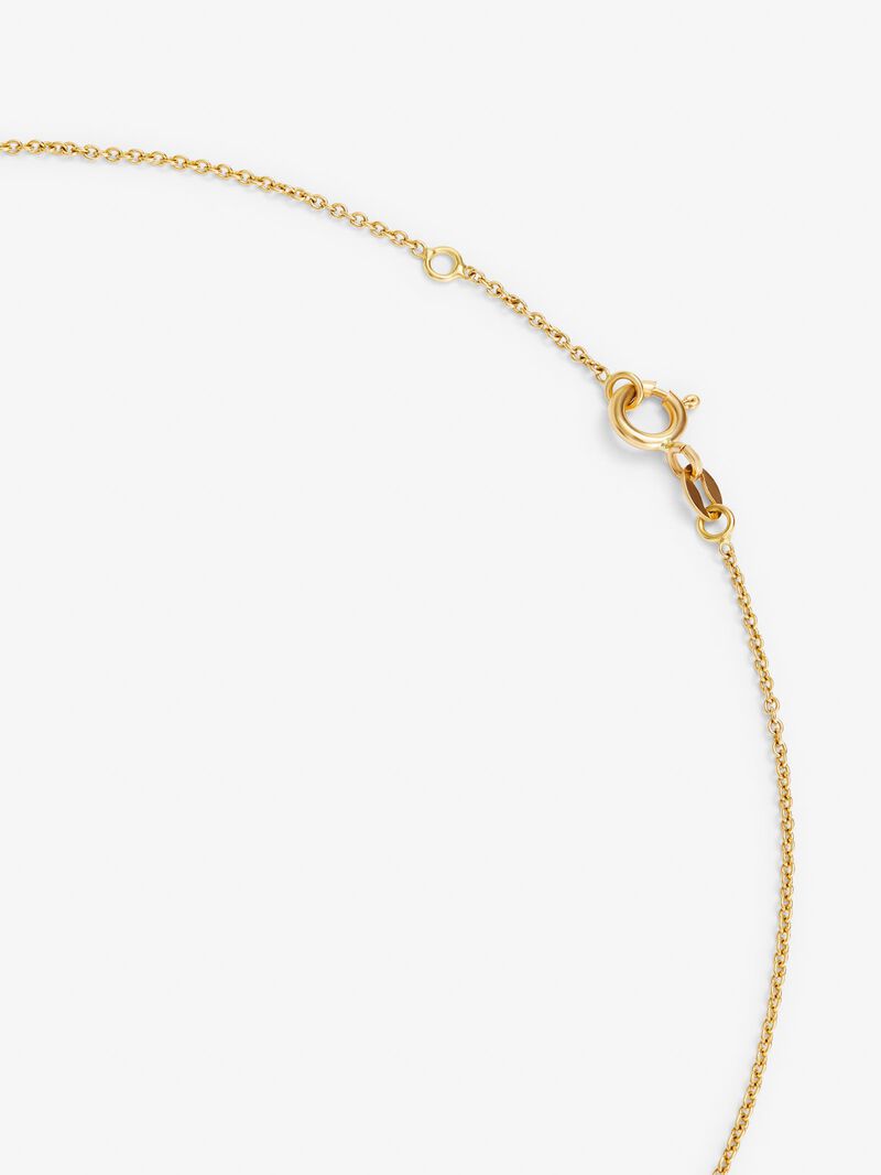 18K yellow gold pendant with m image number 5