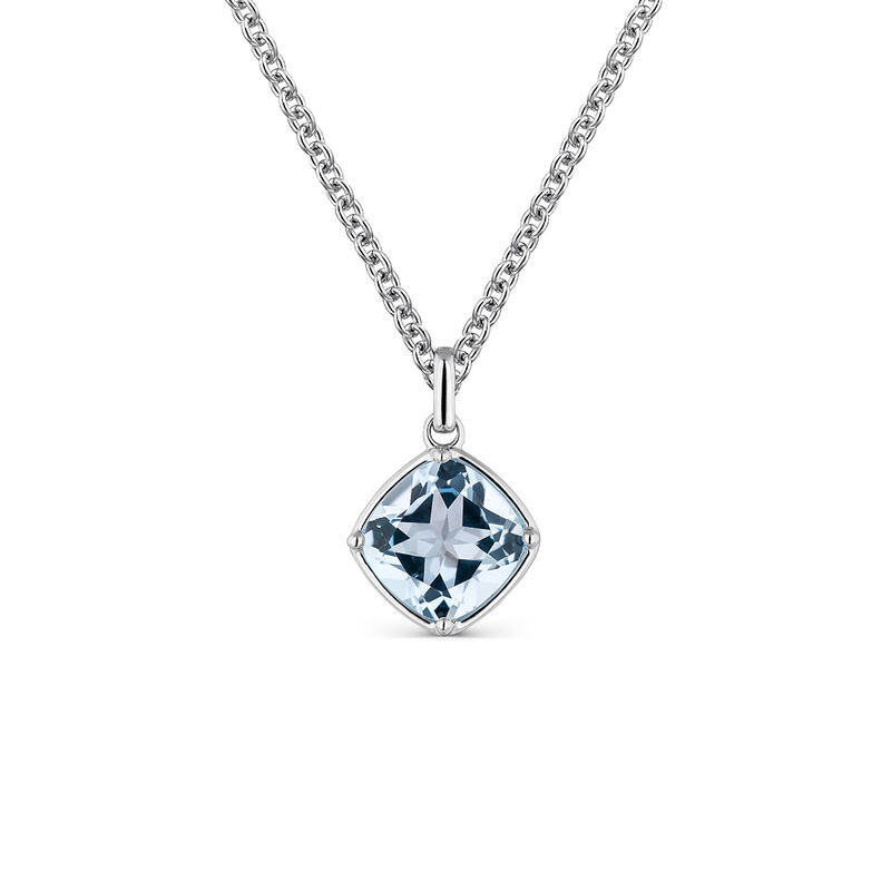 Silver pendant with blue Sky topaz, PT18032-AGTPSKY_V