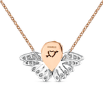 Romeo and Juliet pendant, PT21014-OBORD