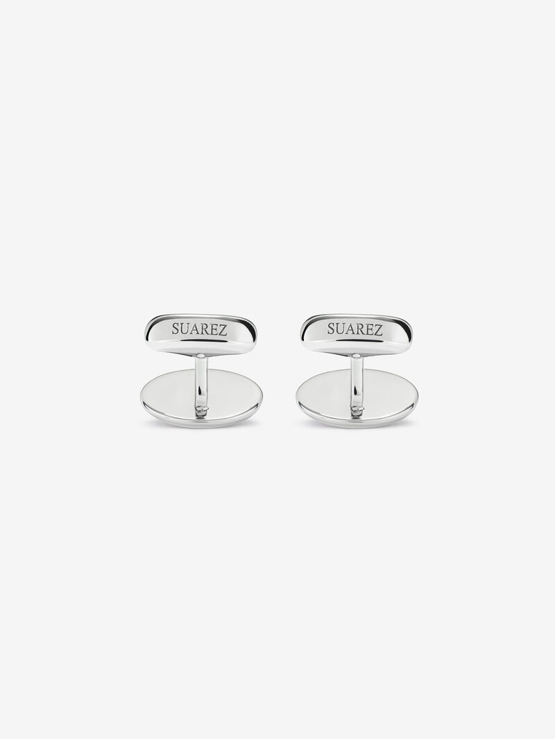 925 Silver Cufflinks image number 2