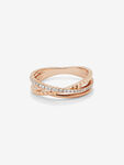 Anillo de Idalia de Oro rosa con diamante, SO17004-ORD_V