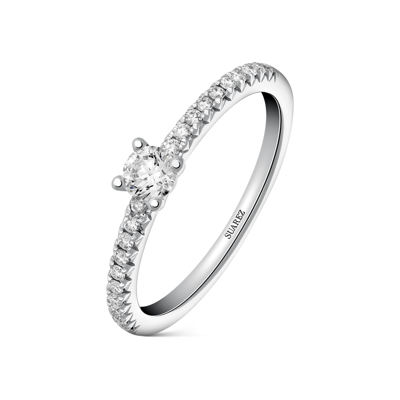 Engagement ring 0,020 carats EVVS2, SO17001-IGD020/EVVS2_V
